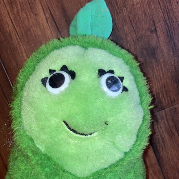 Vintage Del Monte Country Yumkin Sweetie Pea Plush Stuffed Animal Collectible - Picture 4 of 6